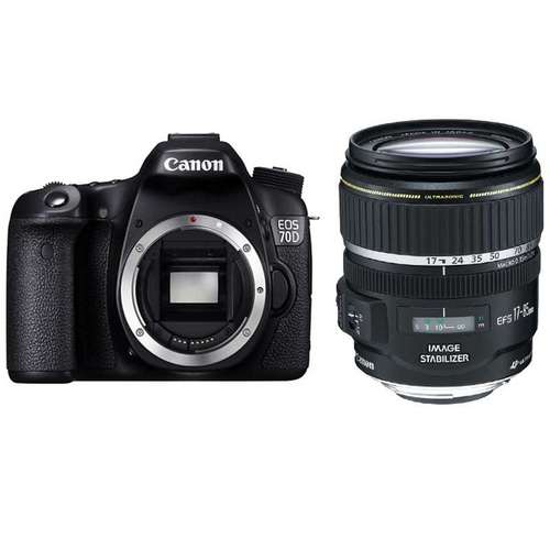 佳能（Canon）EOS 70D KIT数码单反相机 套机 (EF-S 18-200 IS)（17-85套机）