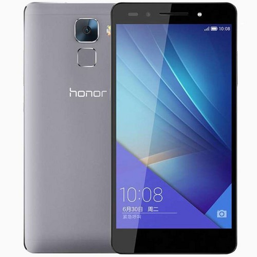 华为荣耀7移动4G（冰河银）双卡双待（PLK-TL00）（3GB RAM）（移动4G,深空灰）