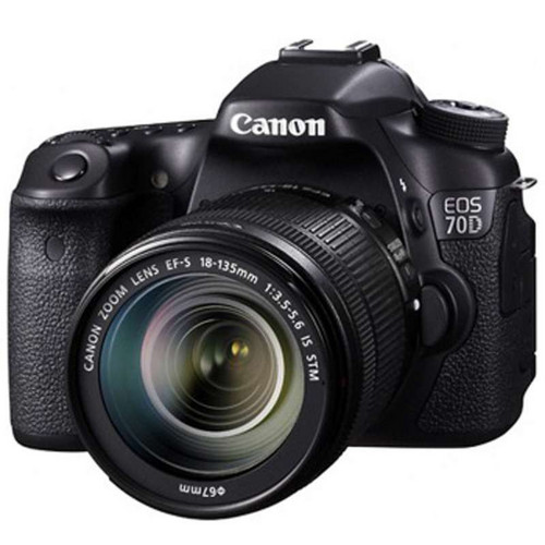 佳能（Canon）EOS 70D KIT数码单反相机 套机 (EF-S 18-200 IS)（18-135套机）