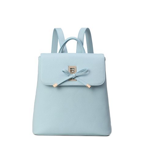 [浪美]轻尚系列手提双肩背包（水蓝色）