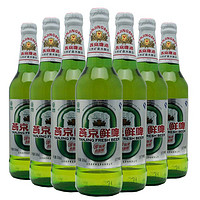 燕京鲜啤10度500ml×12瓶装啤酒 整箱（500ML*12）