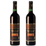 长城窖纯高级解百纳干红葡萄酒 12.5度 750ml*2 瓶套装 红酒（750Ml*2）