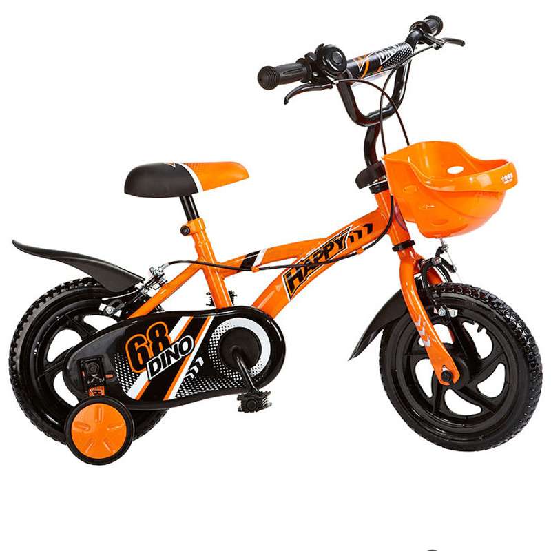 好孩子小龙哈彼儿童自行车脚踏车山地车单车置物蓝实心胎LB1230Q 桔色 12寸