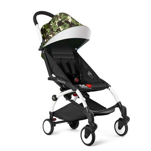 babysing 伞车婴儿推车儿童超轻便可躺坐折叠避震（迷彩中国）