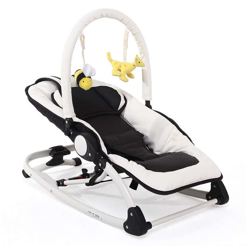 CHBABY婴儿摇椅皮质风尚多功能便携式摇椅旗舰版