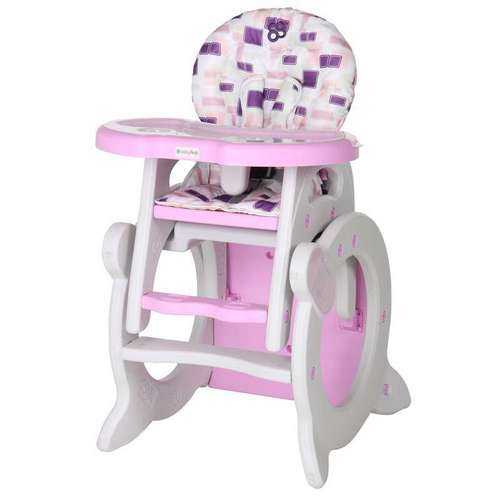 宝贝第一Babyfirst QQ·咪 多功能两用托盘儿童宝宝餐椅（糖果花）