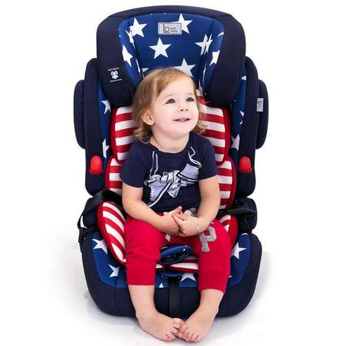 英国ledibaby 儿童安全座椅9个月-12岁升级版（美国队长）