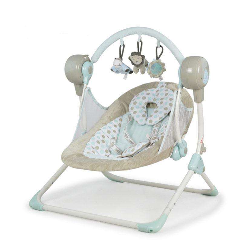 儿童电动秋千婴儿躺椅多功能安抚摇椅定时带音乐睡篮