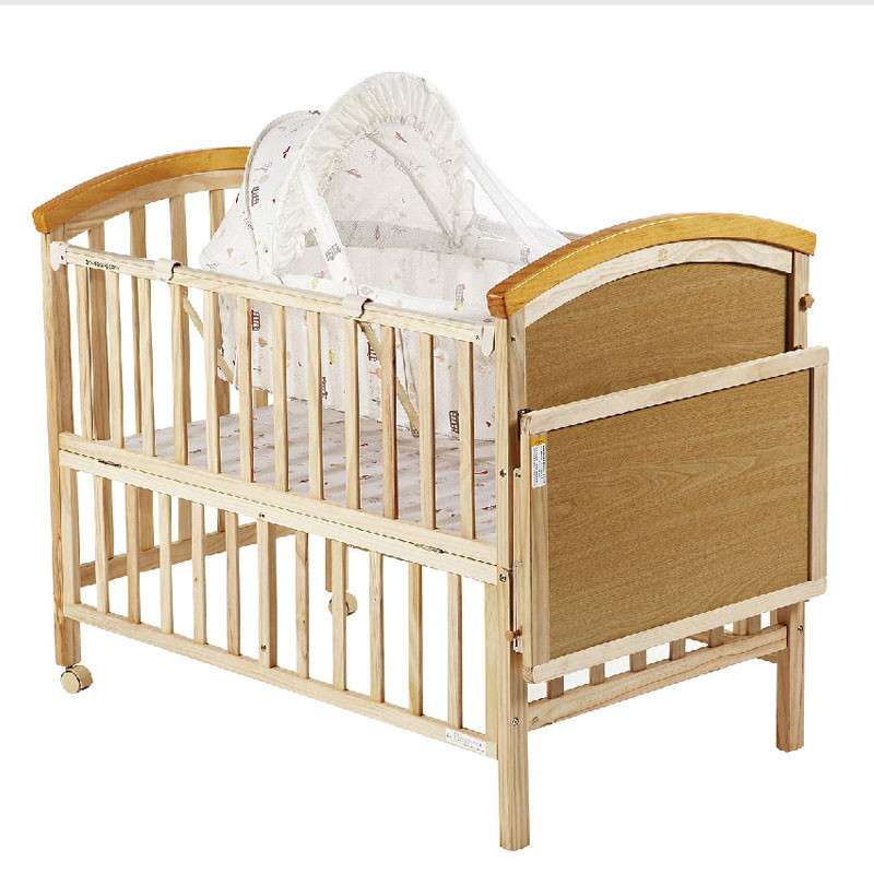好孩子（Goodbaby）多功能高档环保实木摇篮婴儿床