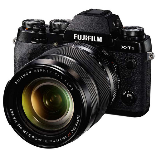 富士(FUJIFILM) X-T1 微单相机 黑色 XF18-135mm 套机（套机,黑色）