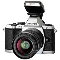 奥林巴斯(OLYMPUS) E-M5 微单相机 (12-50mm)（12-50mm套机,银色）