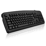 双飞燕 KB-8 USB有线电脑键盘台式 笔记本键盘（黑色）
