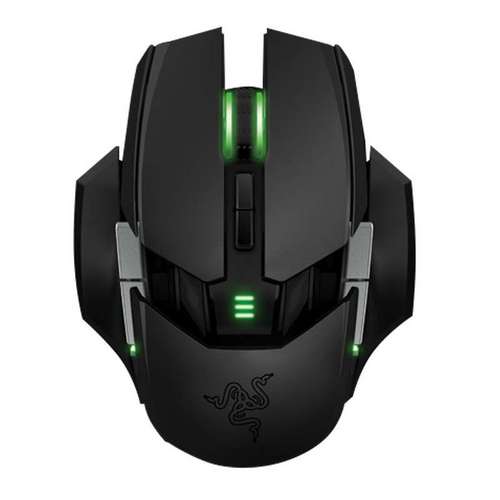 雷蛇（Razer）奥罗波若蛇 Ouroboros 游戏鼠标 黑色（黑色）