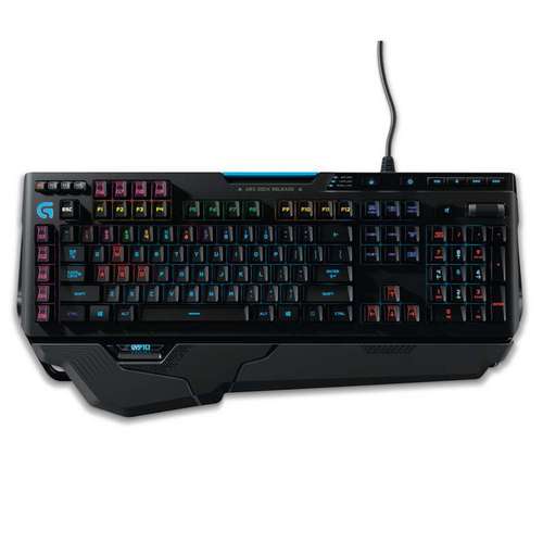 罗技(Logitech) G910 有线游戏键盘 电脑USB机械轴炫光 LOL多键可编程（黑色）