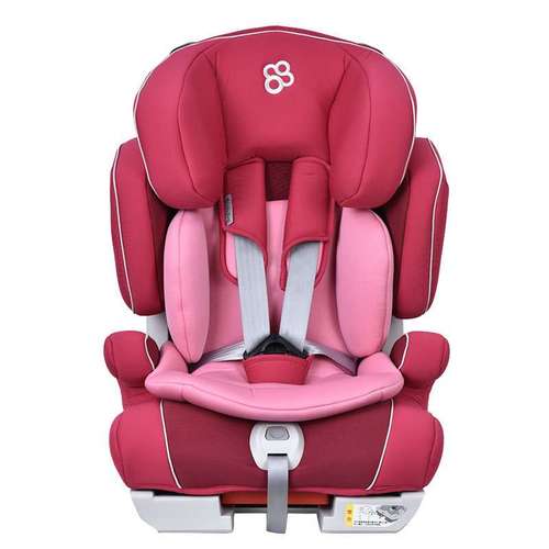 宝贝第一Babyfirst 宝宝汽车儿童安全座椅 isofix接口 铠甲舰队（珊瑚红）