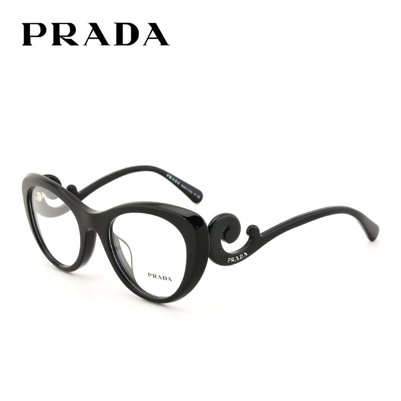 PRADA/普拉达眼镜框 OPR06QVF 板材眼镜架 优雅女款光学框架眼镜