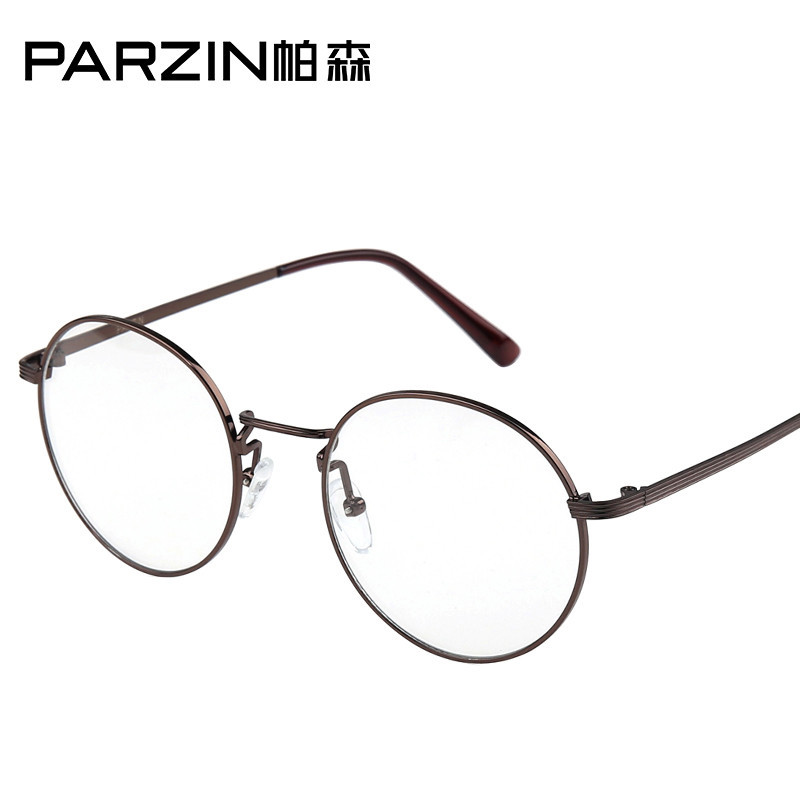 帕森男女圆形复古平光镜太子眼镜架配眼镜镜框配近视眼镜镜架
